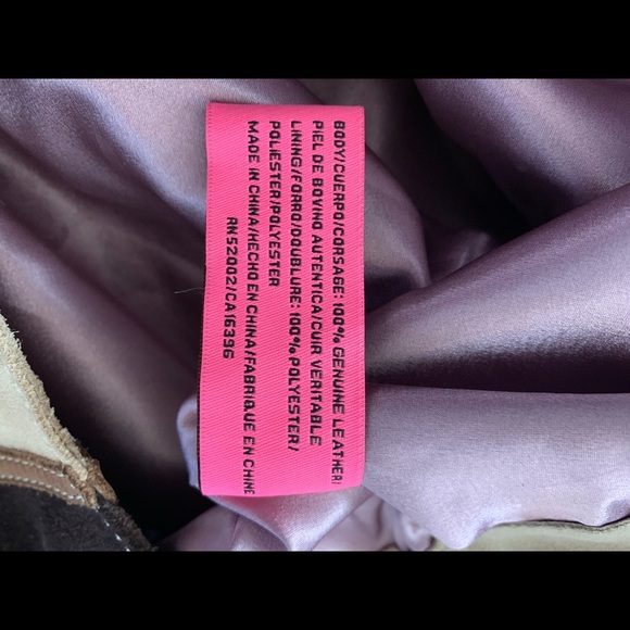 Juicy Couture suede purse with leather handles - Picture 8 of 8